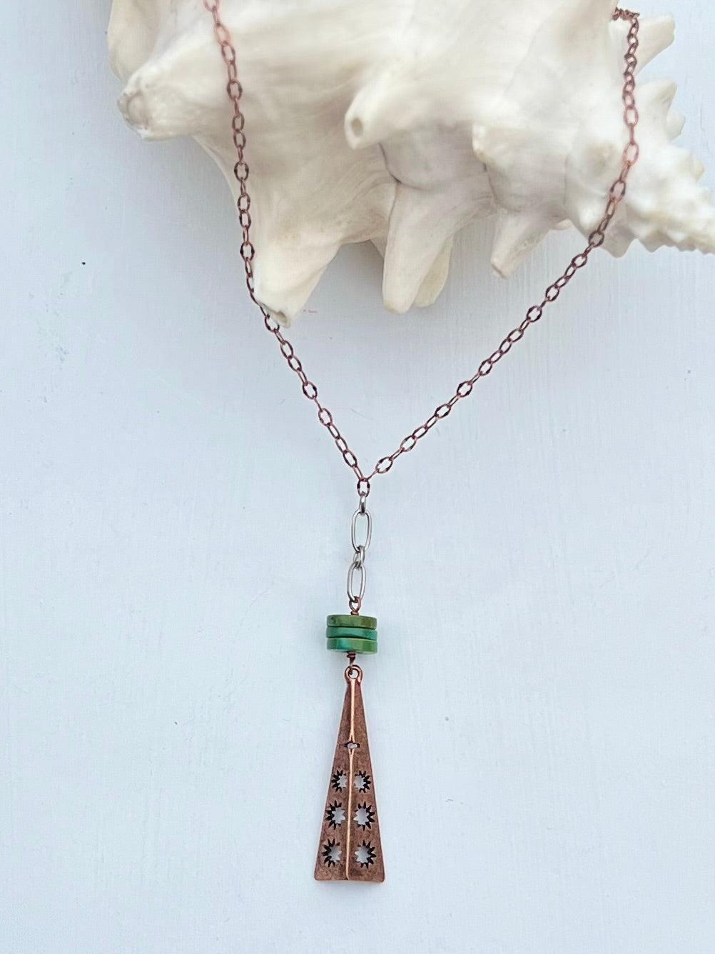 Teepee Necklace (copper)